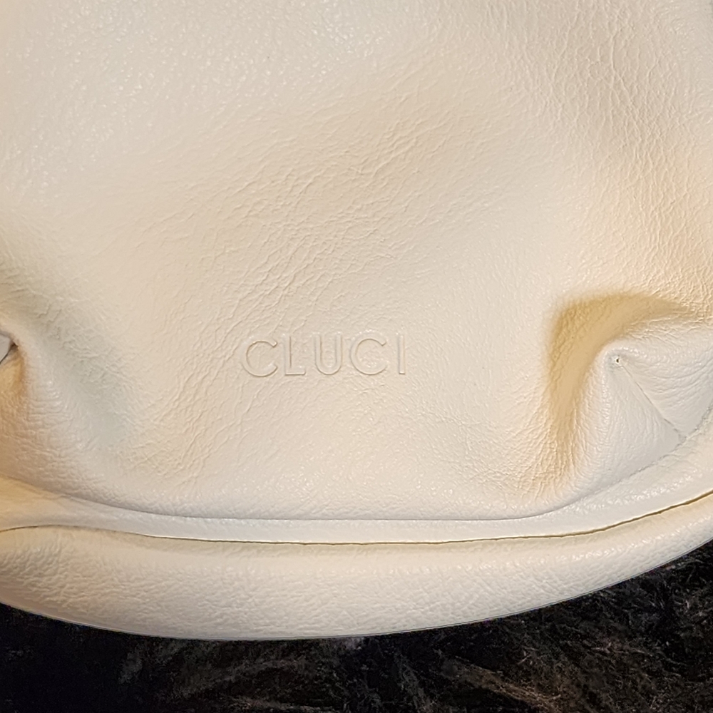 NWT White Small Sling Bag PU Leather Crossbody Fanny Pack Chest Bag - Picture 12 of 12